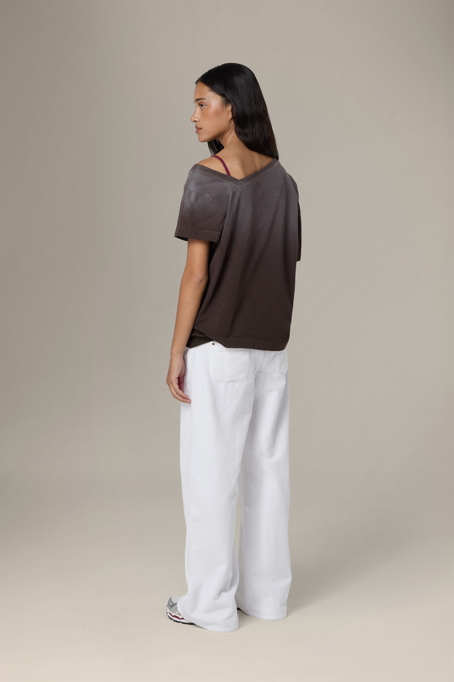 Florrie Assymetric Oversized Tee